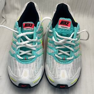 Nike Torch 4 White and Aqua Running Shoes Size 9 Women’s